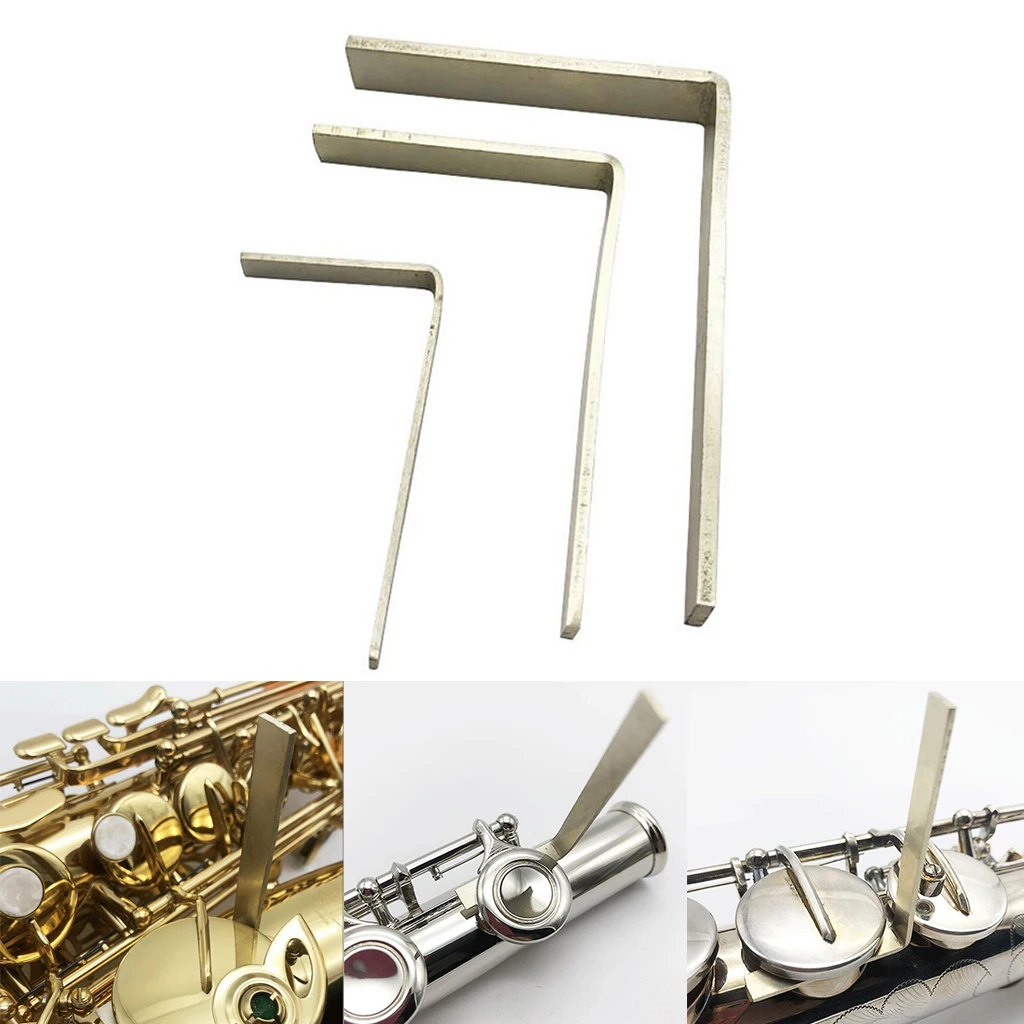 Set Of 3 Saxophone Lshape Key Repairing Set For Instrument Parts