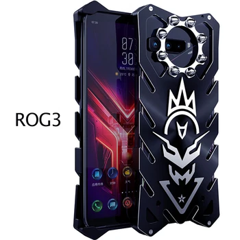 

Protective Phone Case for Asus ROG 3 Shockproof Metal Case All-inclusive Protective Cover Back Shell for Asus ROG 3