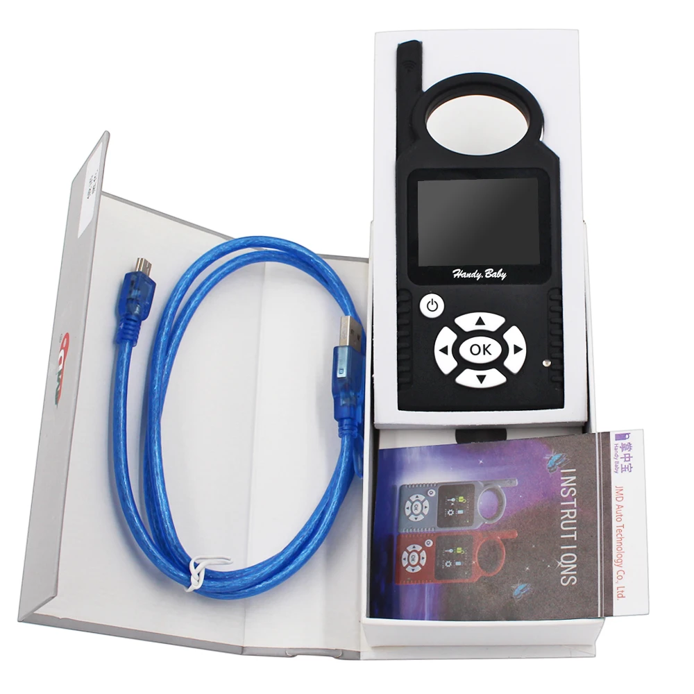 HandyBaby 3 Wifi - JMD – copieur de clé de voiture portatif, programmateur de clé automatique pour puce transpondeur 4D/46/48/G/KING/rouge, copie G/96bit 48