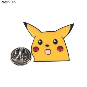 

20pcs/lot A2558 Patchfan Pocket monster anime Pin Shirt Coat Brooches Clothes backpack Accessories metal Jewelry Badges