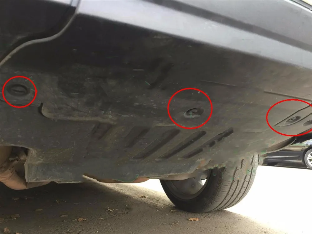 5 шт. передний задний бампер Защита двигателя болты зажимы для Land Rover Range Sport Discovery 4