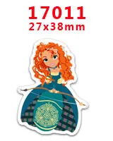 Кабошоны 30 шт мультфильм плоское украшение из смолы pr 17129 - Цвет: 17011