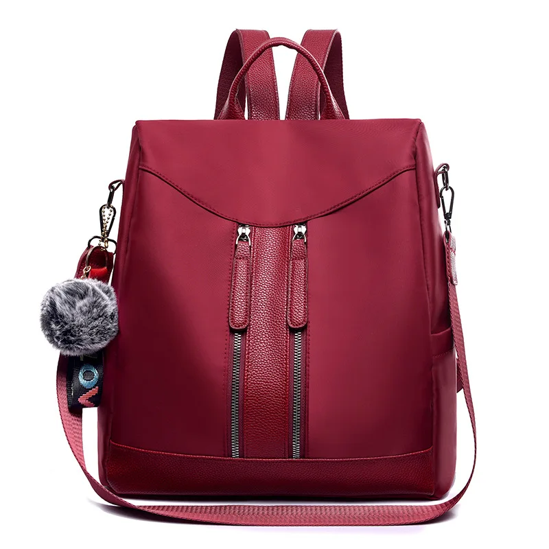 

2020 New Oxford Cloth Backpack Female Korean-Style Waterproof Large-Capacity Backpack Bag Fashion Anti-Theft Travel Backpack