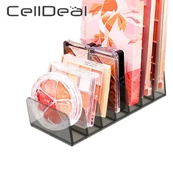 7 Grids Clear Acrylic Eyeshadow Compact Organizer Drawer Organization Divider Makeup Storage Box Transparent Slot Cosmetics Case
