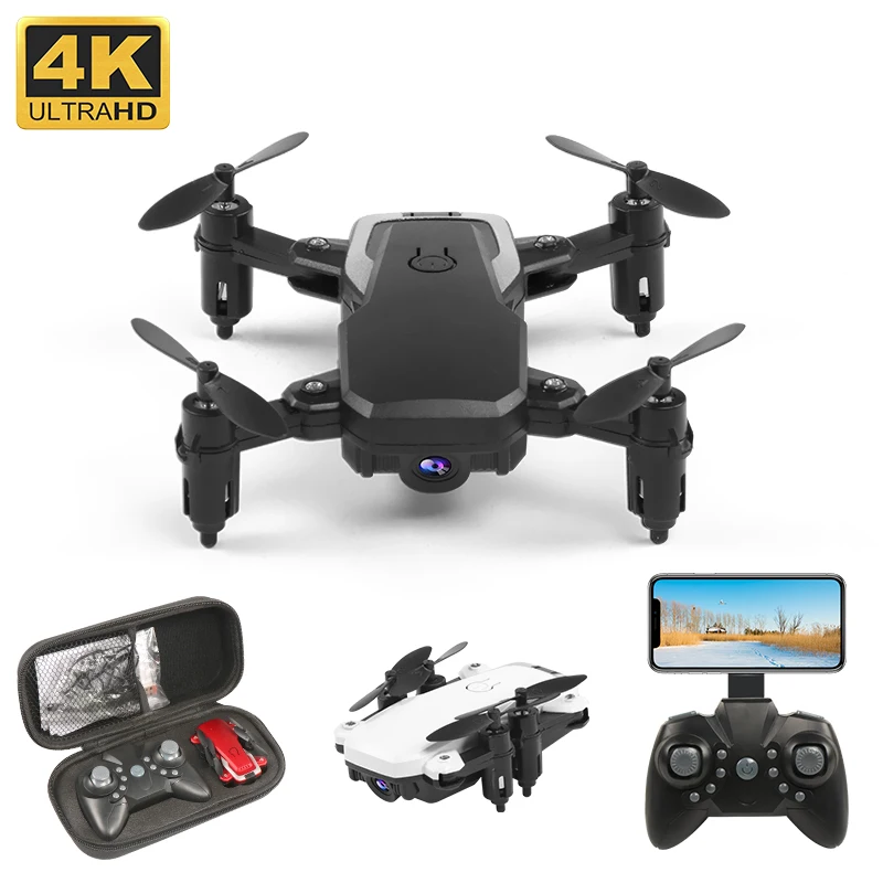 L606 мини-Дрон с камерой 4K HD складные дроны один ключ возврат FPV Quadcopter Follow Me RC вертолет Квадрокоптер детские игрушки