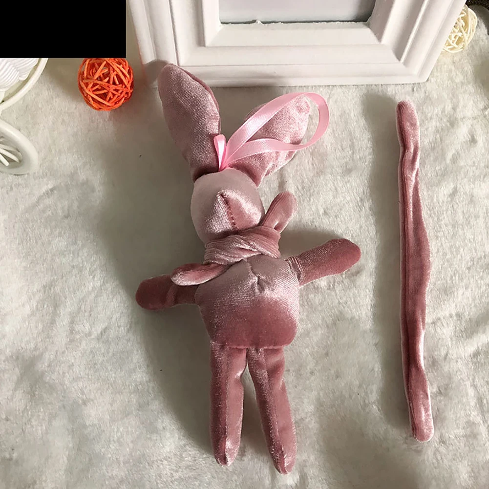 Бархатная желая кролик Инс мягкая игрушка букет кукла-Кролик женщин висячий орнамент