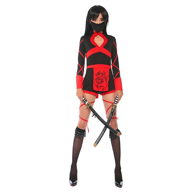 ▷ Disfraz Guerrera Ninja para Mujer