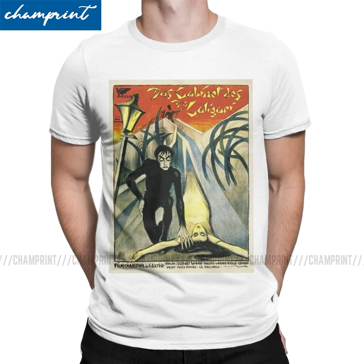 Men T Shirt The Cabinet Of Dr Caligari Movie Poster Casual Cotton Tee Shirt Short Sleeve T Shirt Crew Neck Clothes Unique T Shirts Aliexpress