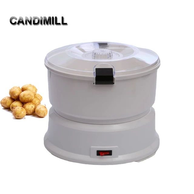 CANDIMILL 110V/220V Electric Potato Peeler Automatic Potato