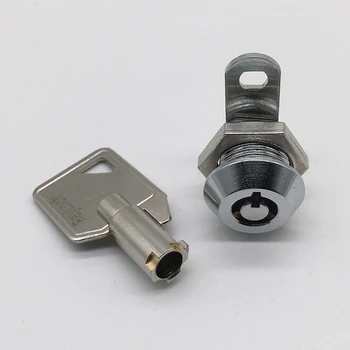 

10 pieces 11mm small keyed alike zinc alloy tubular key cam lock metal cabinet lock