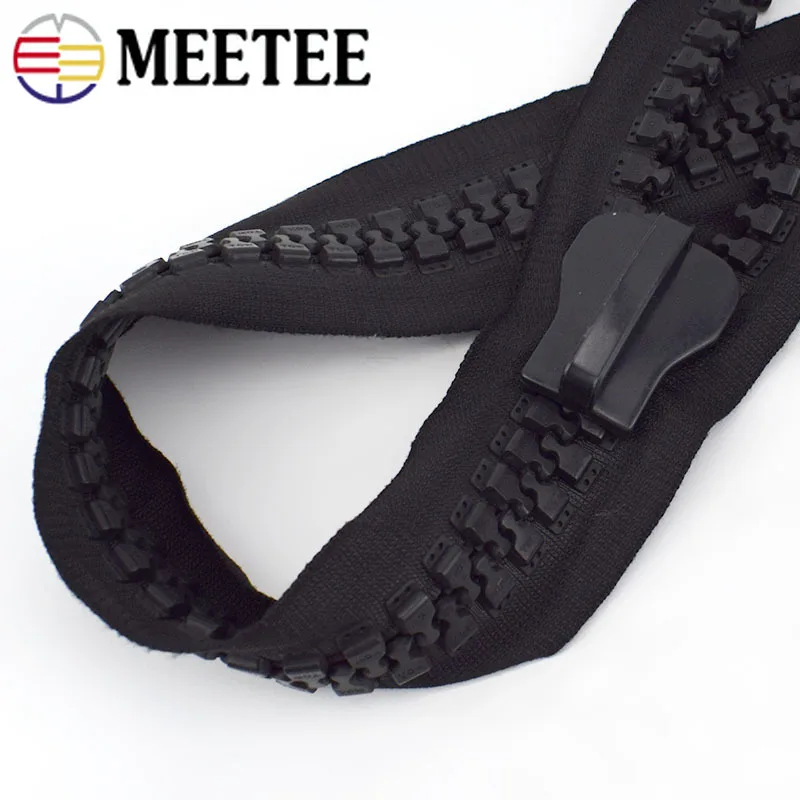 Meetee 1meter 30# Resin Zipper with Slider Extra Wide Outdoor Tent Bag Clothing Sew DIY Handmade Decoration Accessories AP654 | Дом и сад