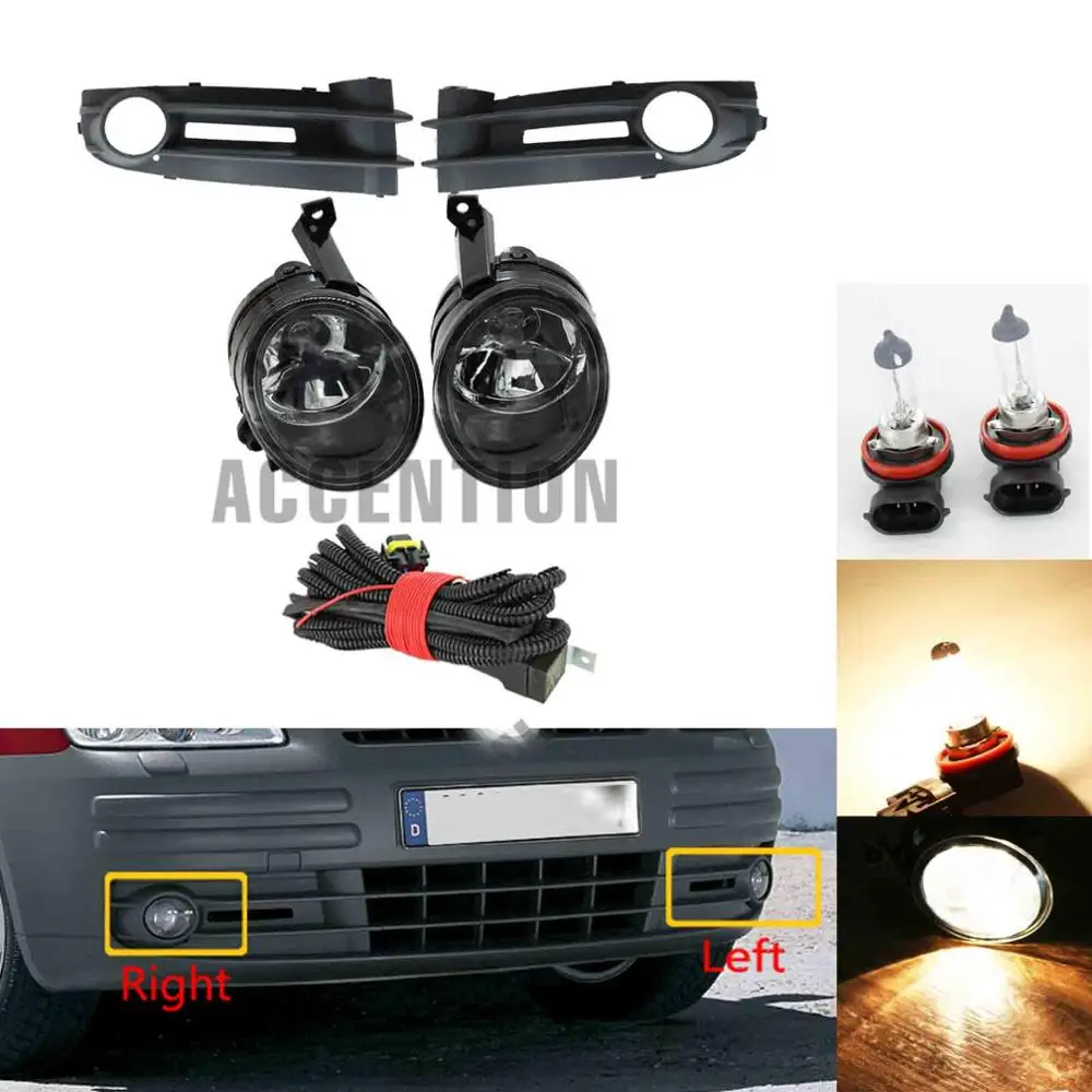 Для VW Caddy Combi (Тип 2K) 2003 2004 2005 2006 2007 2008 2009 2010 Новый переднего бампера противотуманные
