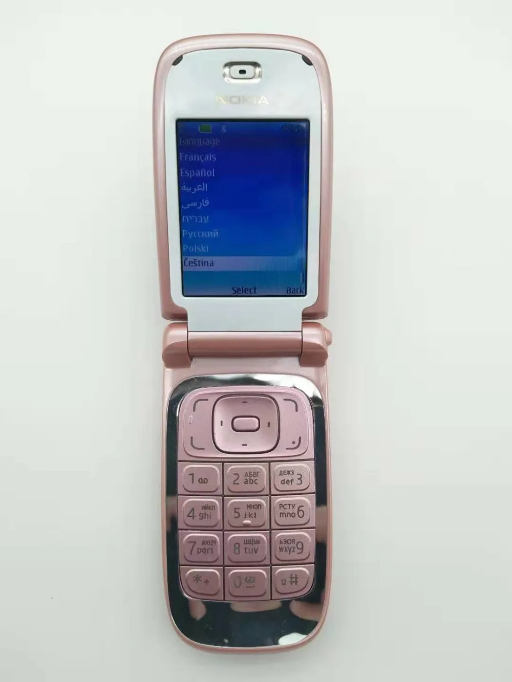 Отремонтированный разблокированный 6131 Мобильный телефон Nokia 6131 дешевая GSM камера FM Bluetooth хорошее качество телефон мульти клавиатуры