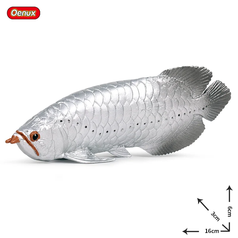 Oenux подводный мир морские животные Moray Coelacanth Carb Squid Devil Fsh модель фигурки океан Sealife аквариум детская игрушка - Цвет: without box