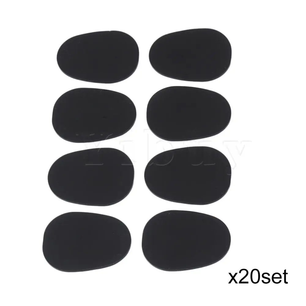 

Yibuy 160 Pieces Mouthpiece Patches Pads for Orchestra DIY Parts 0.8mm Type 1