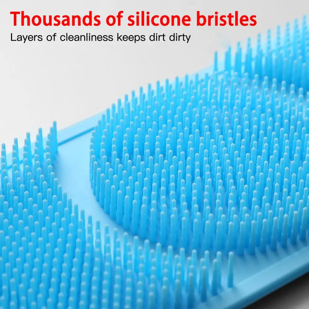 1 шт. силиконовая щетка для мытья кожи|Банные щетки губки и скребки| |