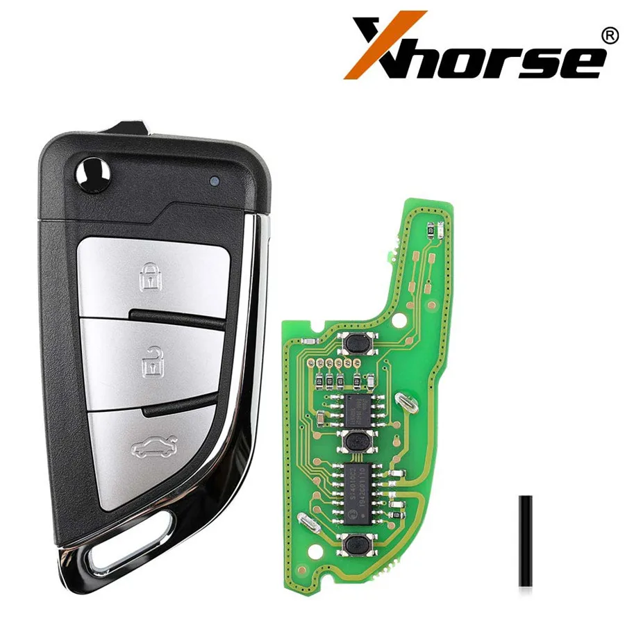 Xhorse VVDI2 XKKF21EN VVDI нож 2 стиля (Flip 3BTN) для Key Tool 5 шт./лот| |