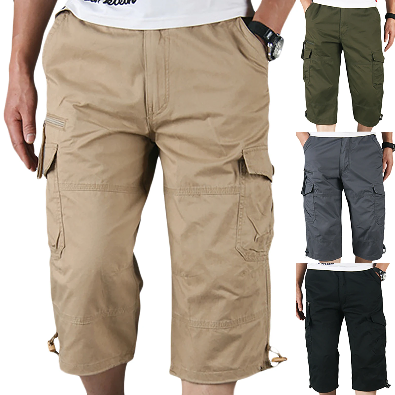 shorts Side Pockets Cargo Style 