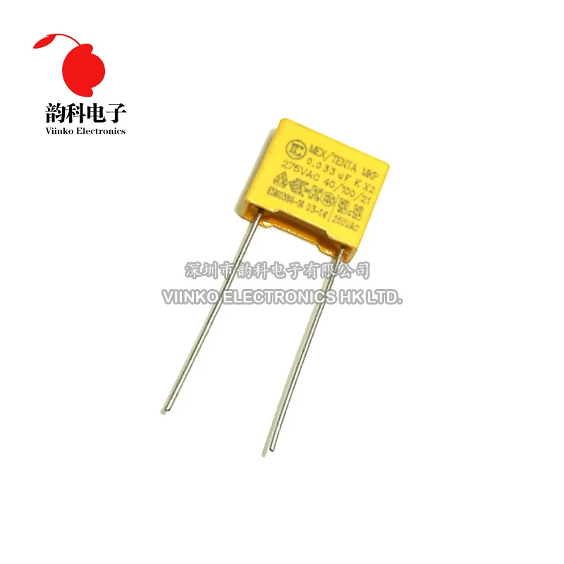Защитный конденсатор X2 10 шт. мм 275VAC 275 В 0 01 мкФ 022 033 047 15 22 33 47 полипропиленовая