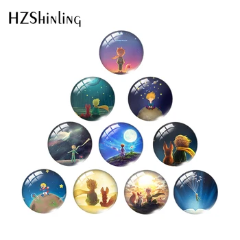 

2020 New Arrival Le Petit Prince Round Glass Cabochon The Little Prince Jewelry Fairy Tale Jewelry Accessory