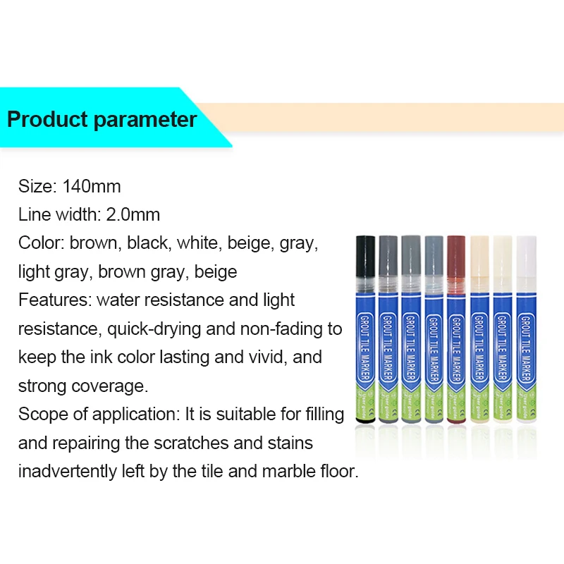 Thuis Tegel Grout Pen Waterbestendig Keuken мгновенный Тегель Reparatie Anti Schimmel Professional ELE Grijs Wit Маркер