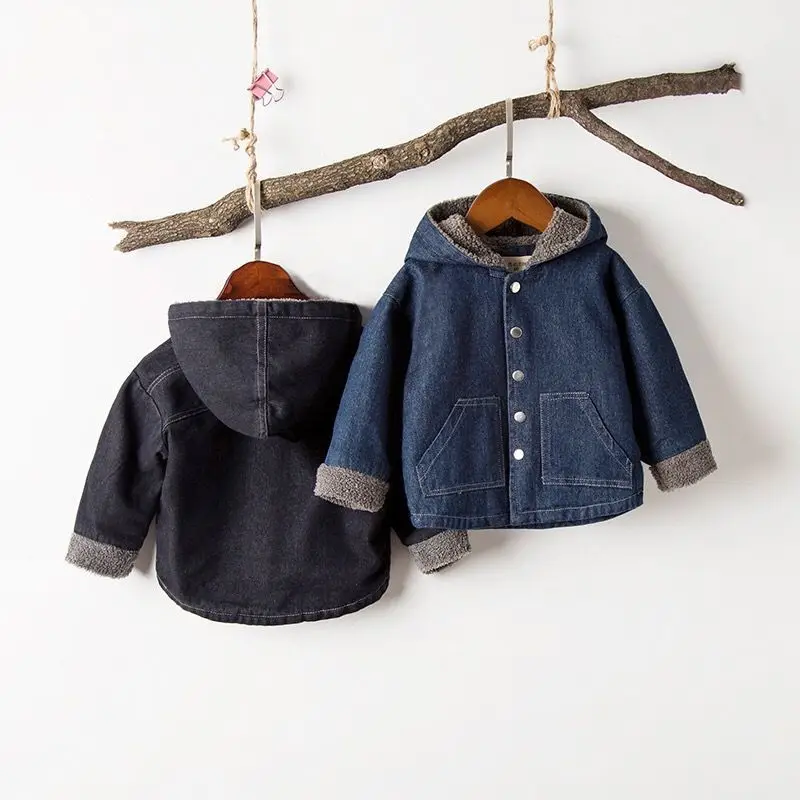 

BOY'S Coat Baby Fashion-1-2-4-Year-Old 5 Girls' Jean Jacket Spring Clothing CHILDREN'S Garment Clothes for Babies Spring And Aut