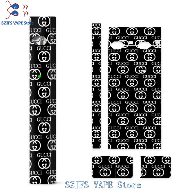 

jili box e Cigarette vape Sticker Protective Skin For Battery Movie Star Series Mixed Color PVC Case Cover For iuul 3d