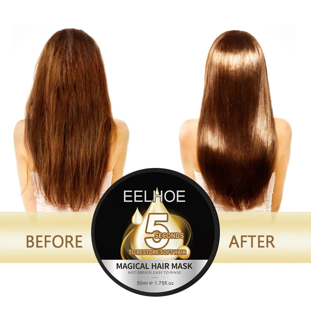 50ml Magical Hair Conditioner Soft Smooth Deep Conditioning Treatment 5 Seconds To Repair Dry Damaged Make Shine Mask | Красота и