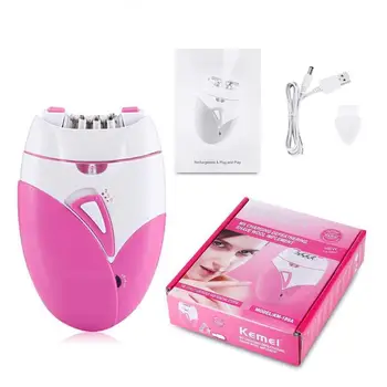 

Portable Electric Epilator USB Charging Shaver Stainless Steel Blade Women Hair Remover Professional Painless Shaving Machine