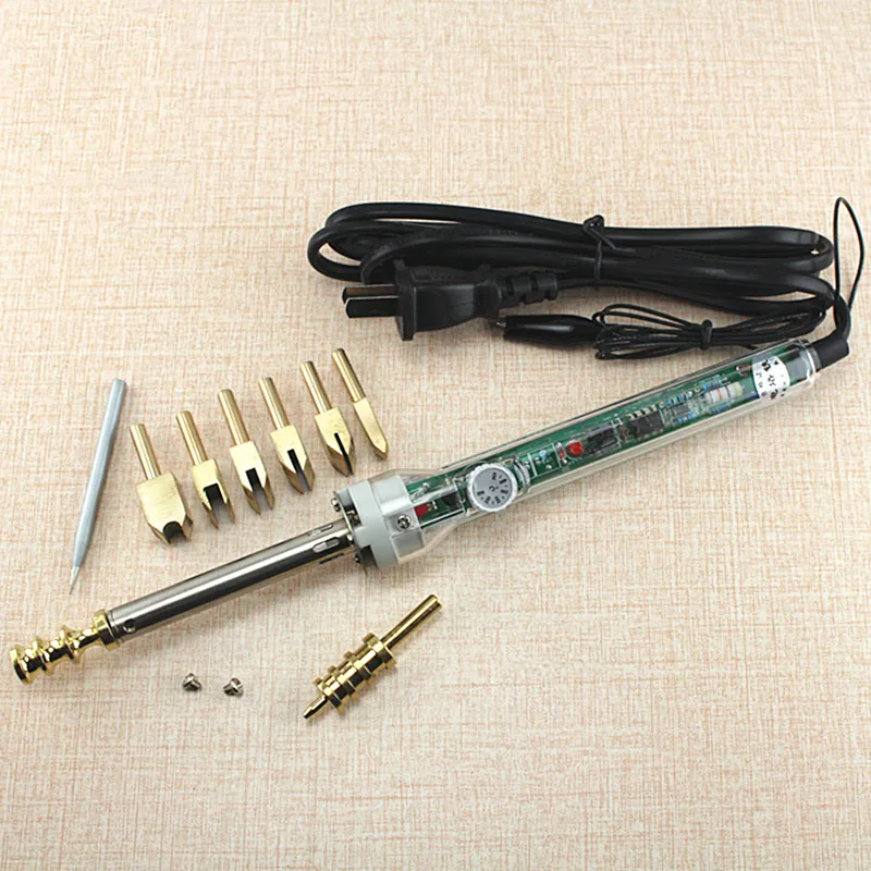 Leather Pure Brass Solder Soldering Iron Tip To Burn The Edge Decorate