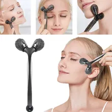 

3D Handheld Thin Face Full Body Shape Muscle Beauty Tools Slimming Machine Y Shape 360 Draaien Massage Roller Ball