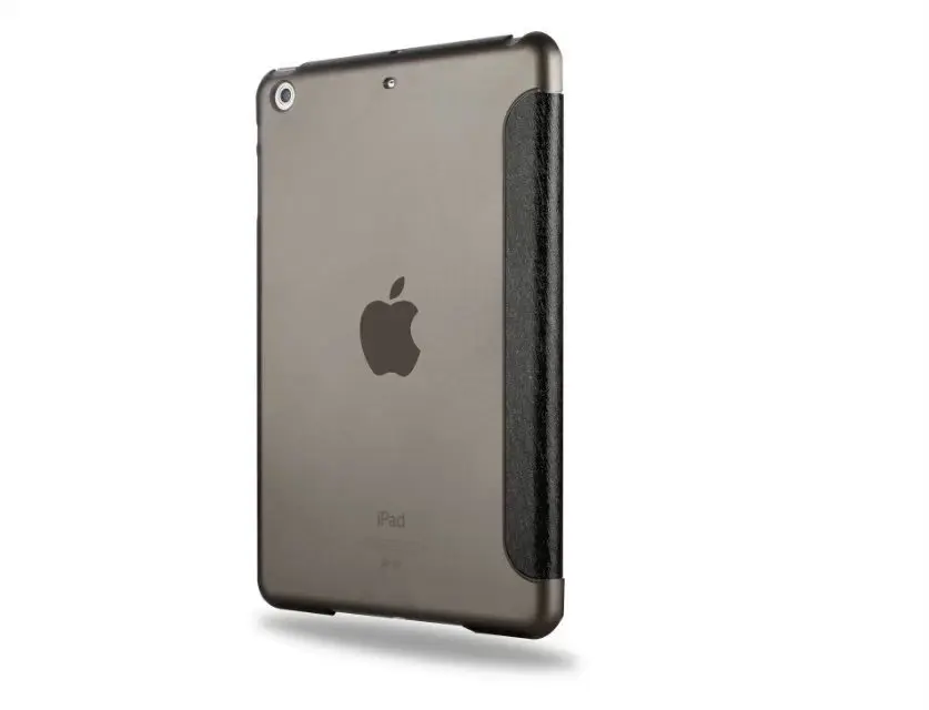 Для iPad 3 Чехол A1416 A1430 A1403 легкий чехол для iPad 2/3/4 retina дисплей полупрозрачный, с глазурью задняя оболочка Авто Режим сна/Пробуждение