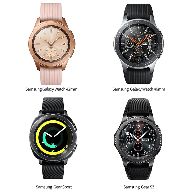 2 упак. Закаленное стекло для Samsung Galaxy Watch 42 46мм / Gear S3 / Sport Чехол для экрана HD