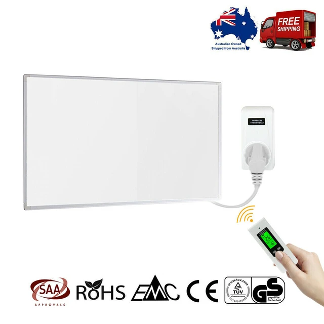 Eco Art Heating 450W Infrared Panel Heater Remote Control Slimline Home  Heater - AliExpress