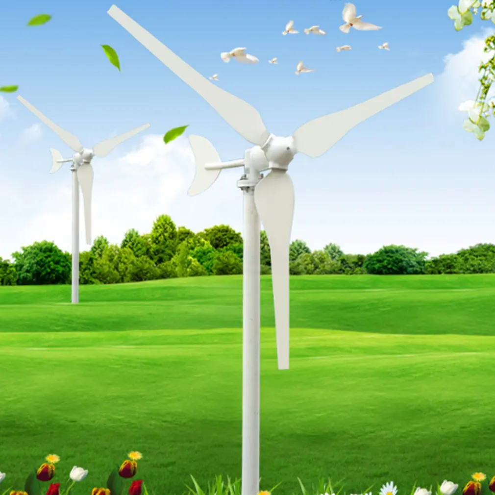 

Small Wind Turbine Home Mini Generator Dc 100W 12V Wind Power Generation