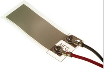 Пьезоэлектрическая пленка PVDF Sensor LDT1 028K с красными и черными выводами |