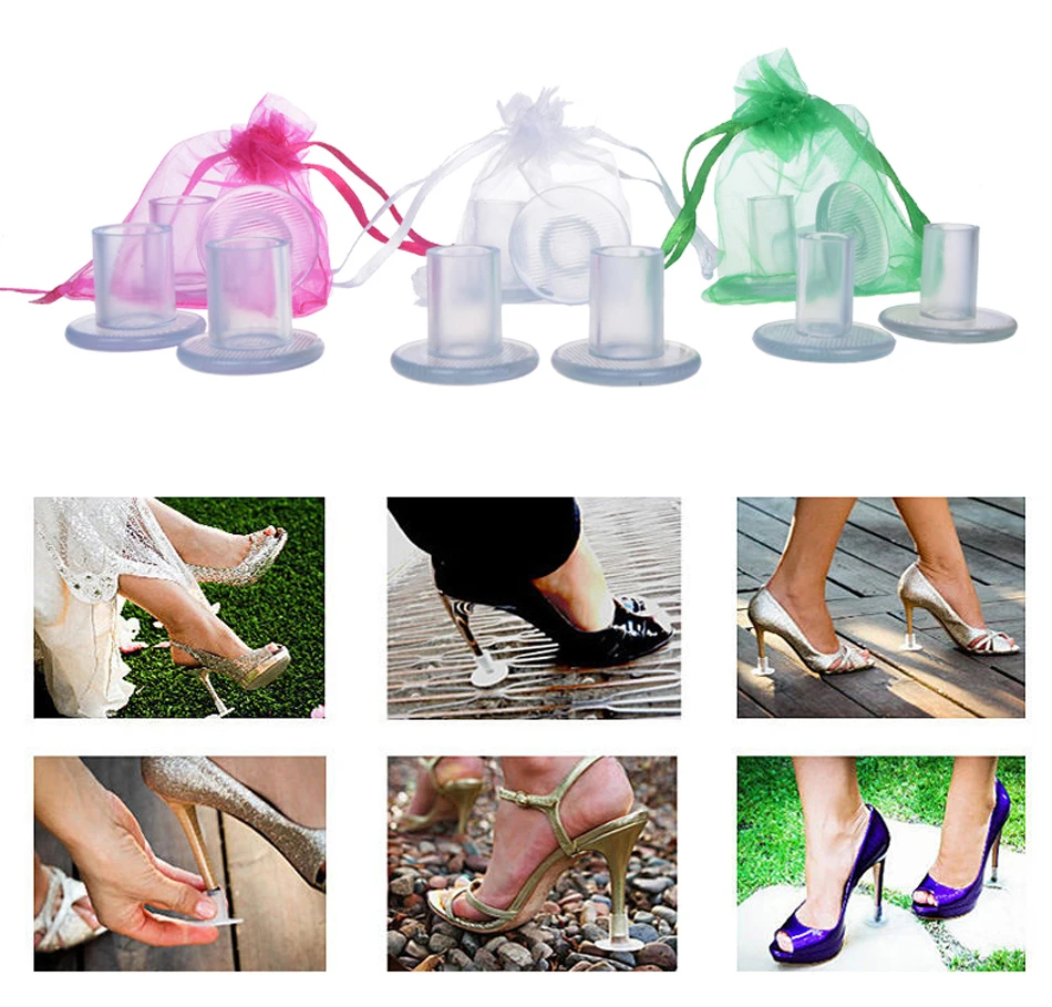 STOPPERS Heel Protectors - Stop Sinking into Grass