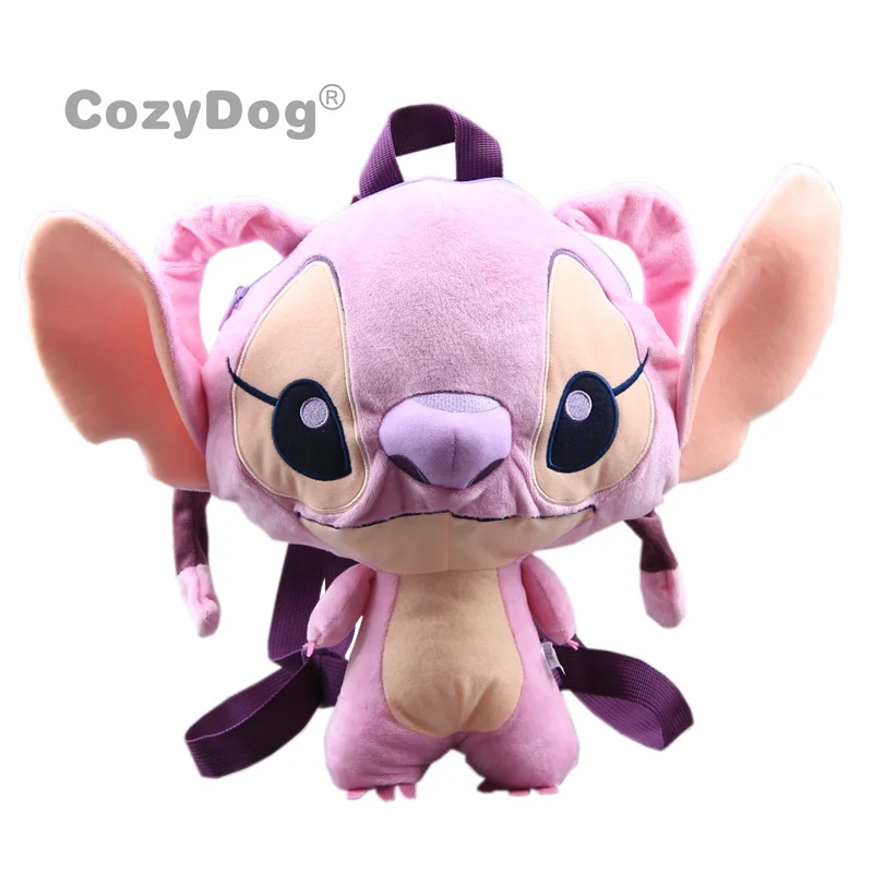 Милый Забавный Lilo& Stitch Angel плюшевая сумка 1" 32 см плюшевый рюкзак аниме милая сумка для девочек Детский Рождественский подарок