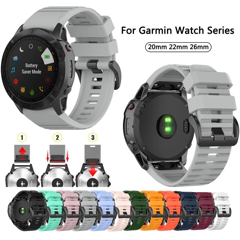 Garmin Fenix 6x Pro Quick Release Strap Garmin Fenix 5x Plus 26mm