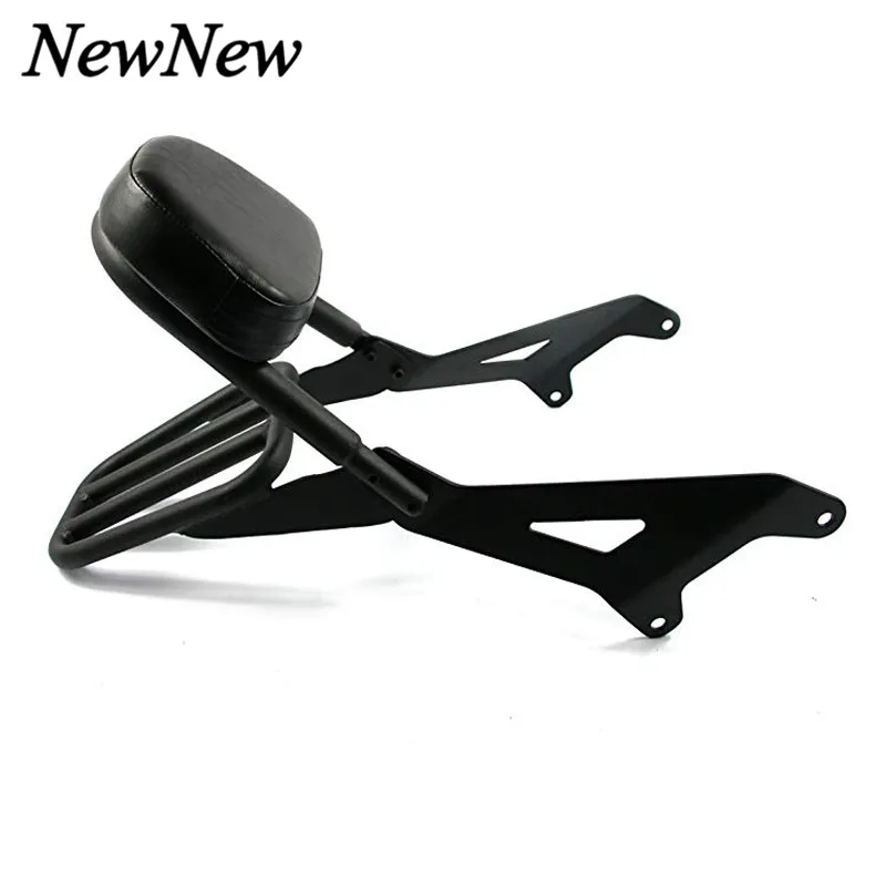 Motorcycle Detachable Backrest Rear Sissy Bar With Pad Luggage Rack For Yamaha V Star Bolt XVS950 XV950 2013