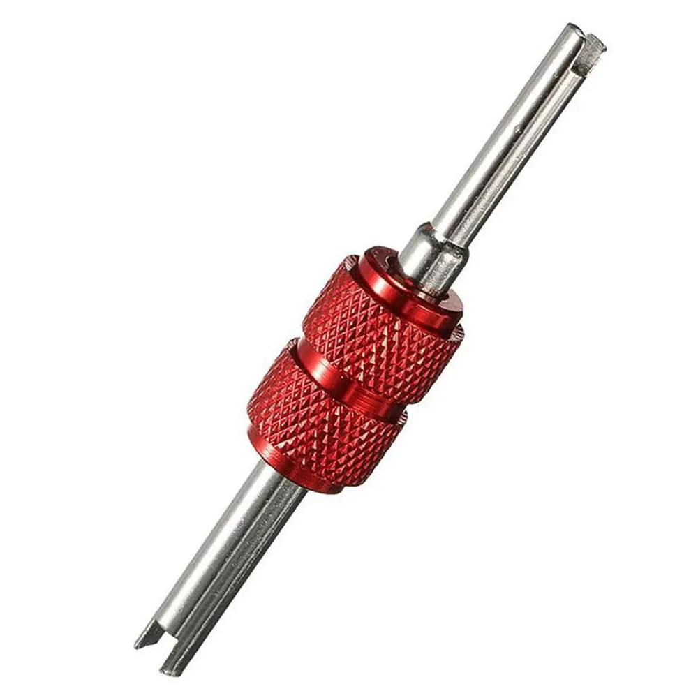 DSYCAR Aluminum Alloy Car Auto A/C Air Conditioning Valve Core Remover Tool Wrench Screwdriver Stem Remover Tire Repair Install