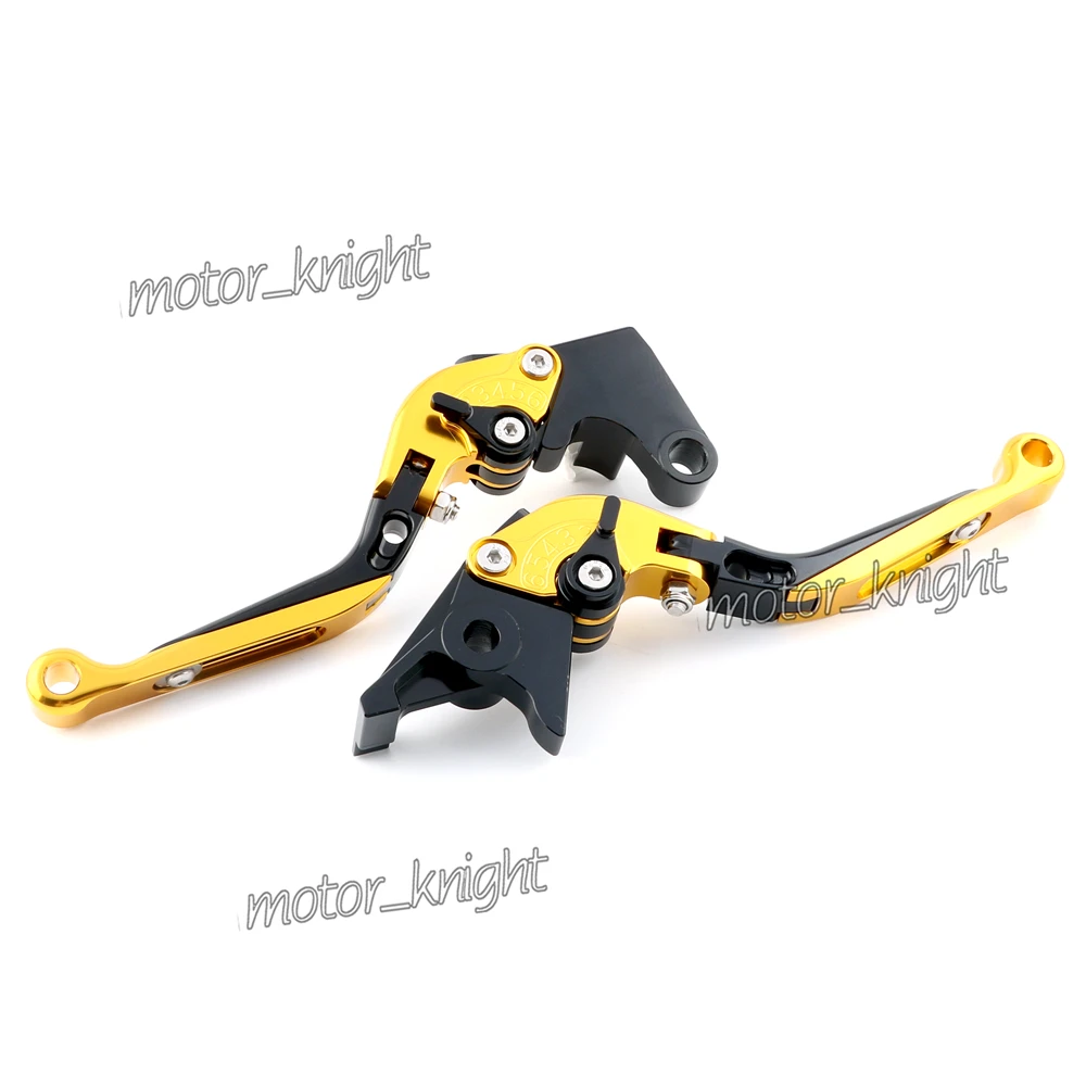 Для SUZUKI SV650 SV 650 1999 2000-2009 01 02 03 04 05 06 07 08 Аксессуары для мотоциклов Складной Выдвижная сцепные рычаги - Цвет: Золотой