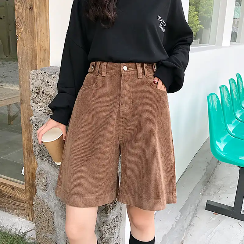 vintage corduroy shorts womens