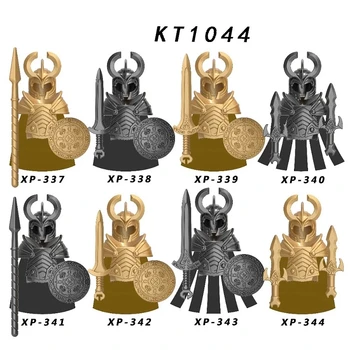 

KT1044 Mini Building Blocks Medieval Knights Soldiers Military Asgard Dwarfs Strong Orc Bricks Educational Toys For Children