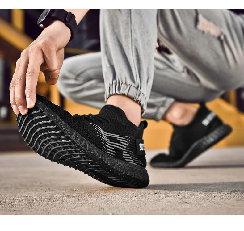 Male Shoe Low Help running Shoe Light Ventilation Leisure man Sneakers