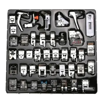 

Multifunctional Exquisite Household Sewing Machine Accessories Presser Foot Set-42 Lite English Version
