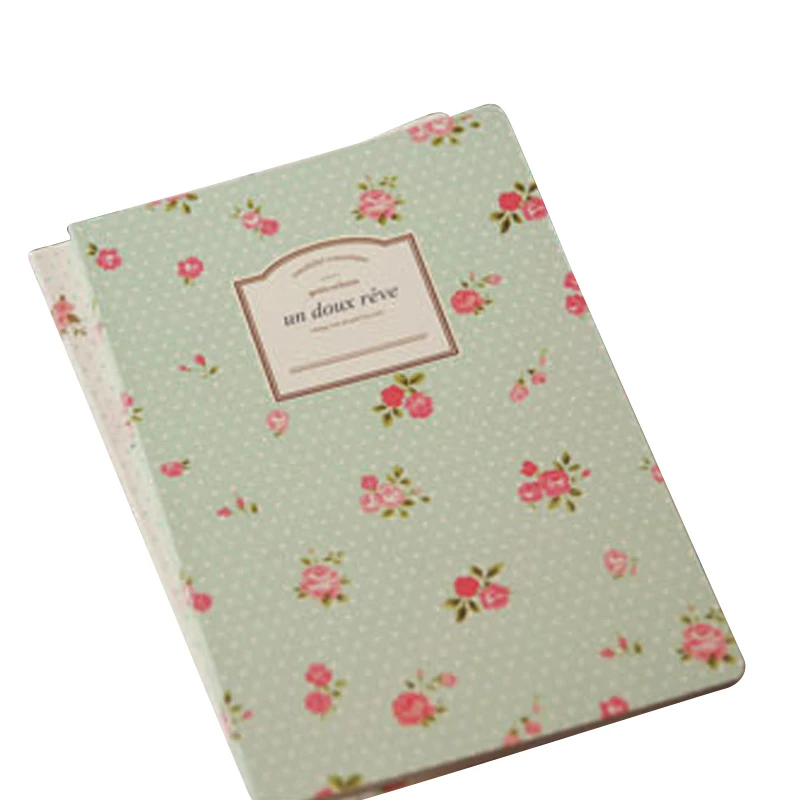 

Specialty Journal, Travel Diary, Notepad, Unlined Paper Sketchbookt Countryside Rose A5 Transverse Line Soft Copy Memo Notebook