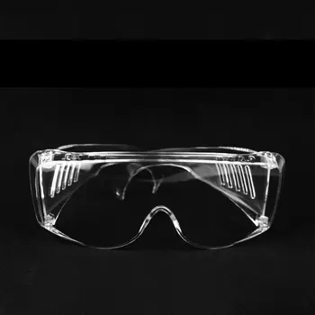 

Clear Vented Safety Goggles Eye Protection Protective Lab Anti Fog Glasses Lens Workplace Safety Goggles Anti-dust Supplies
