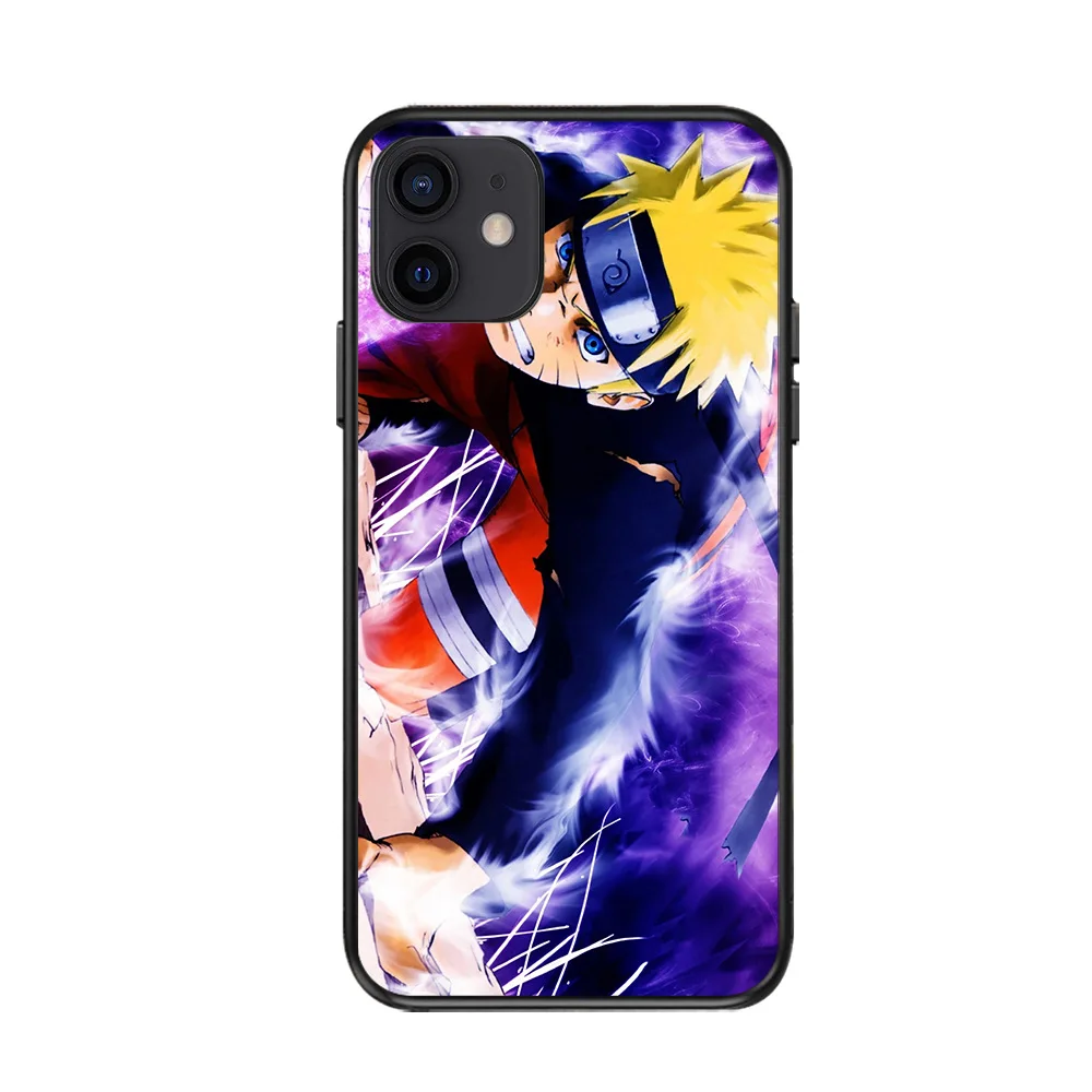 Anime Naruto Itachi Phone Case for IPhone 6 7 8 Plus 11 12 13 Pro Max SE2020 X XR XS Phone Cover Back Shell Toys for Kids Gift