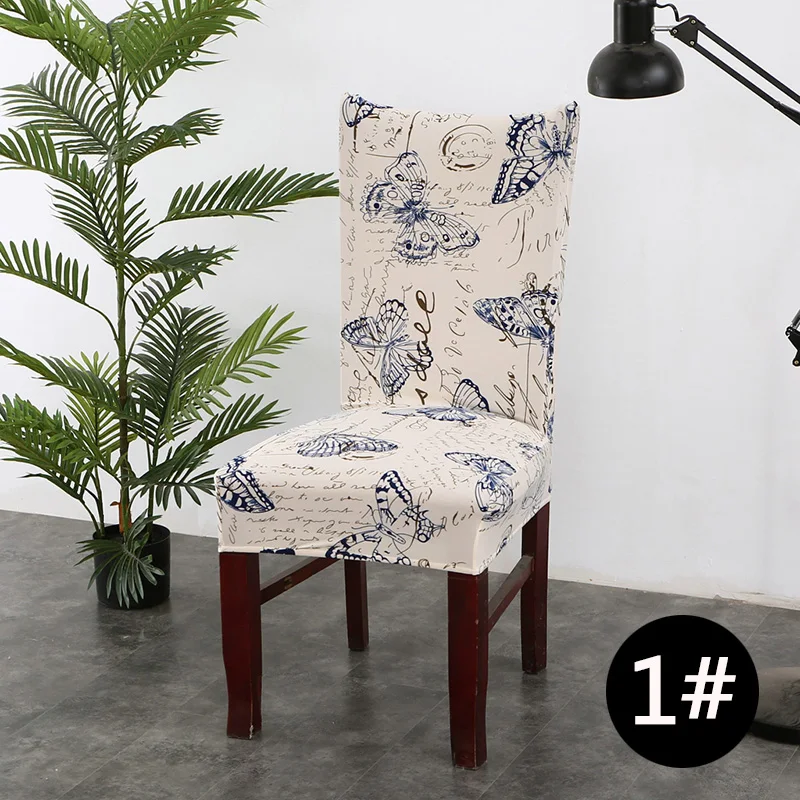 Вечерние чехлы на стулья из полиэстера и спандекса для домашнего банкета, свадьбы, столовой